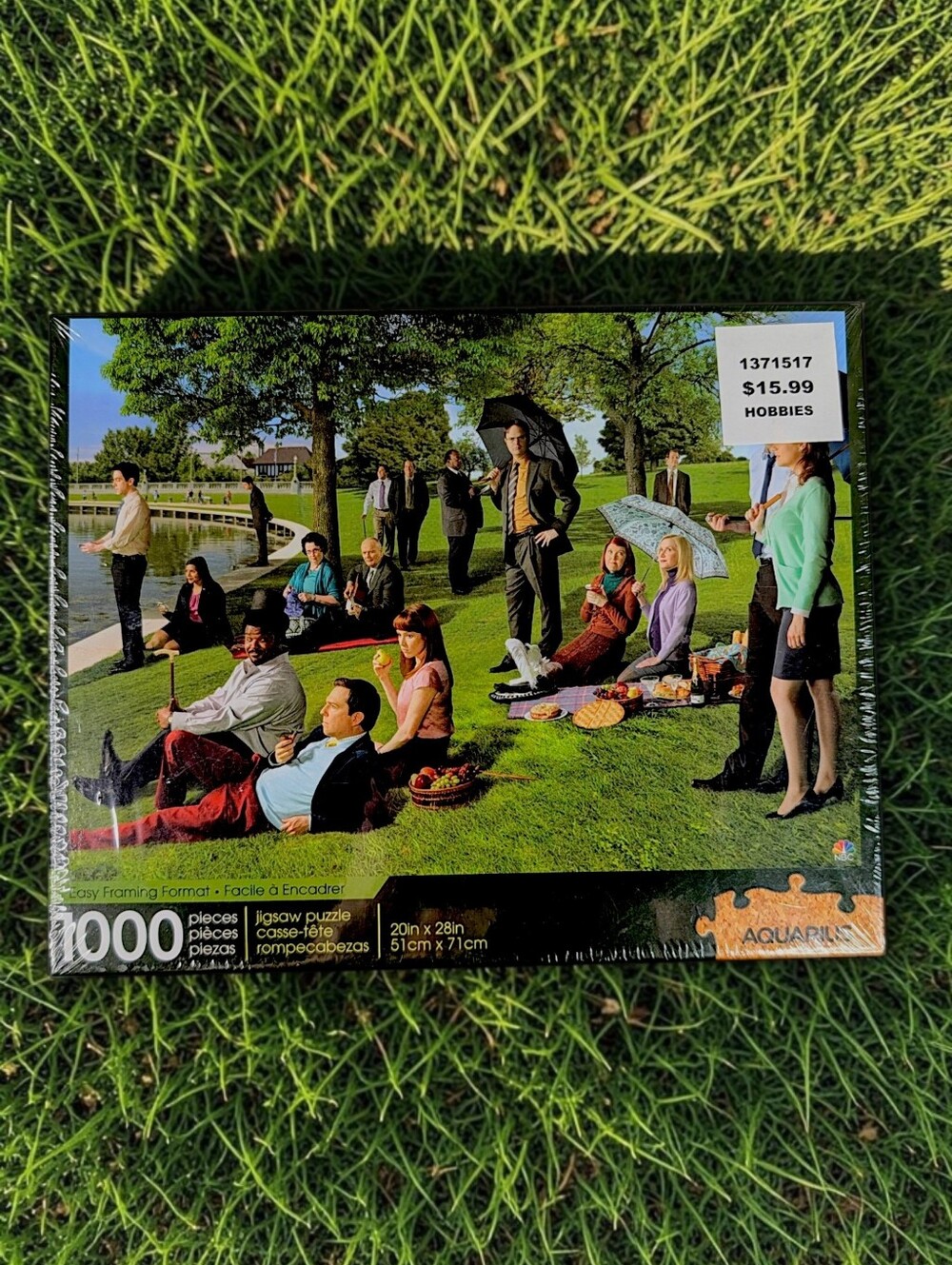NEW The Office 1000 Piece Jigsaw Puzzle Sunday Afternoon In The Park Aquarius